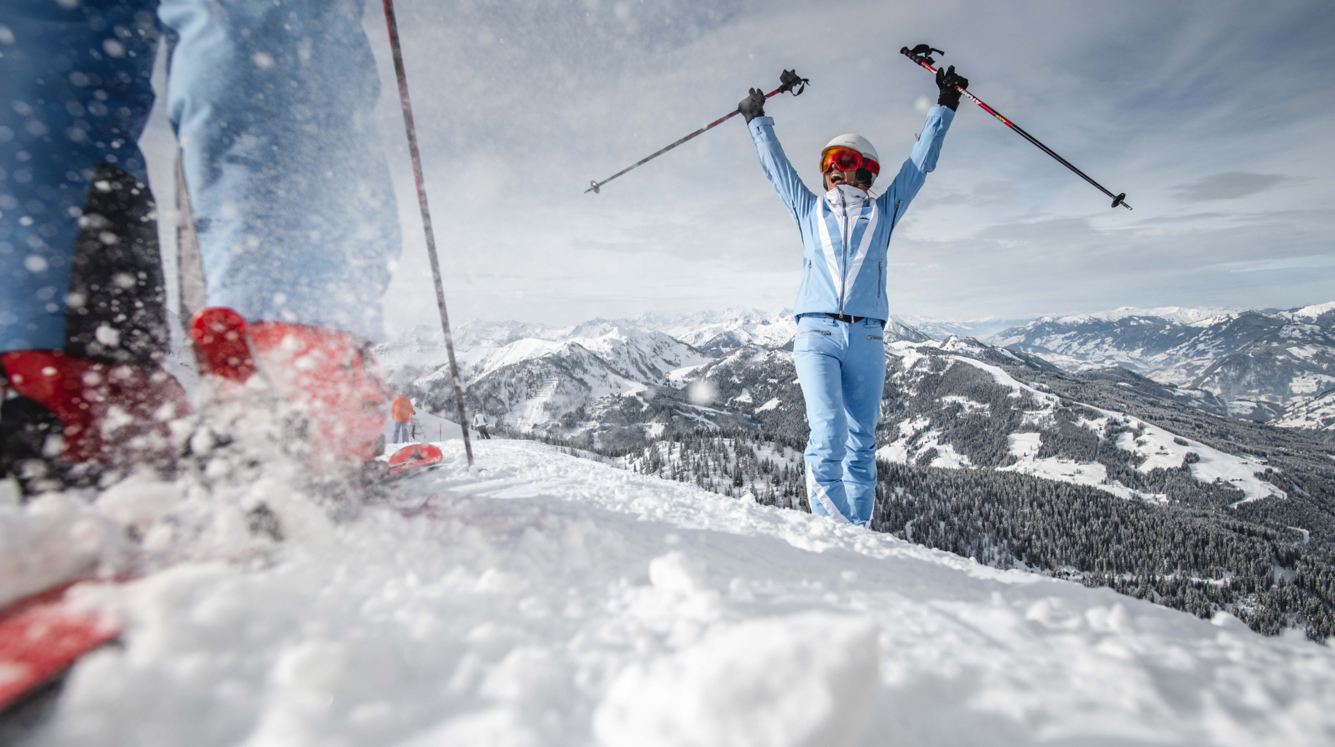 Skifahren bei der Skischule Lackner