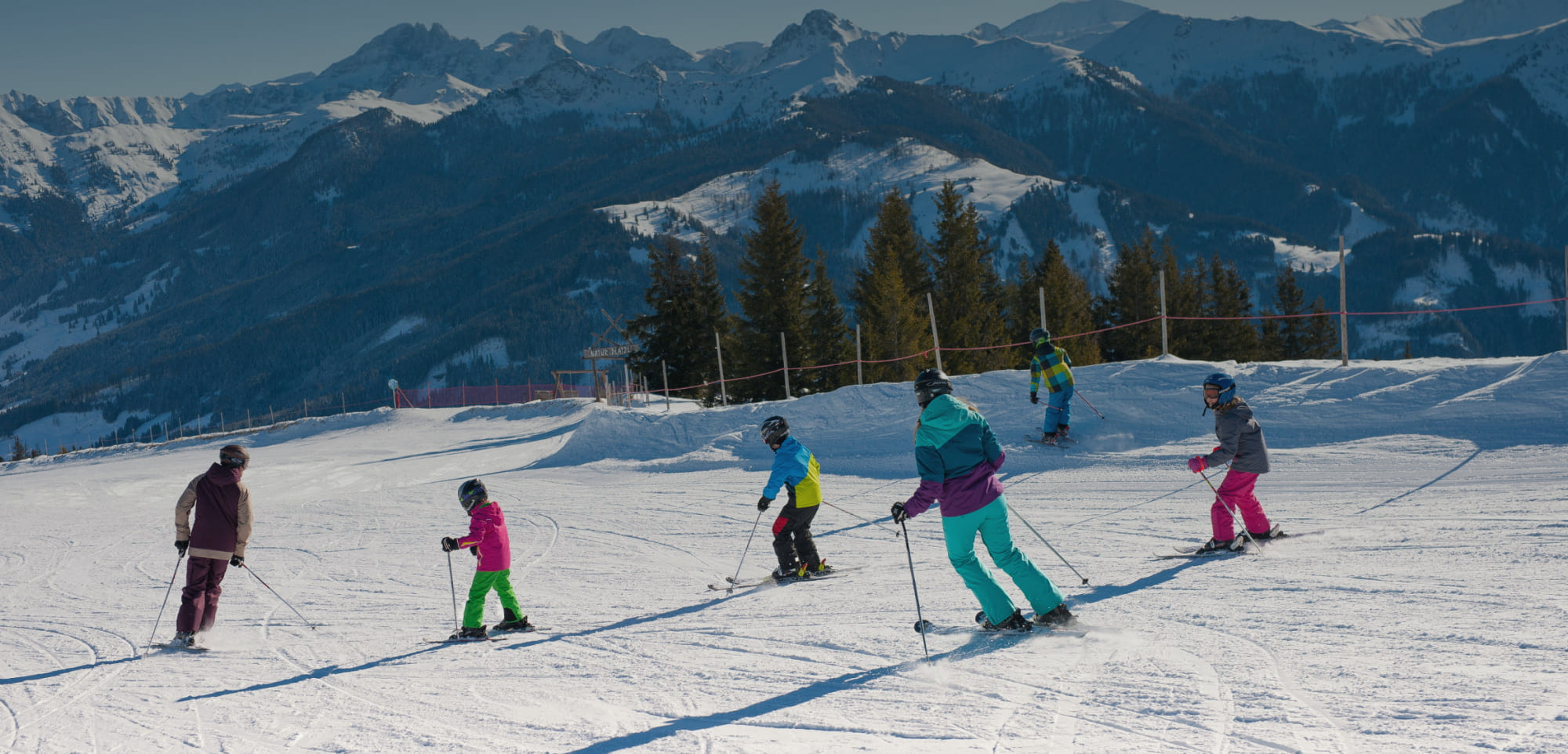 Skifahren mit der Familie © TVB Großarltal